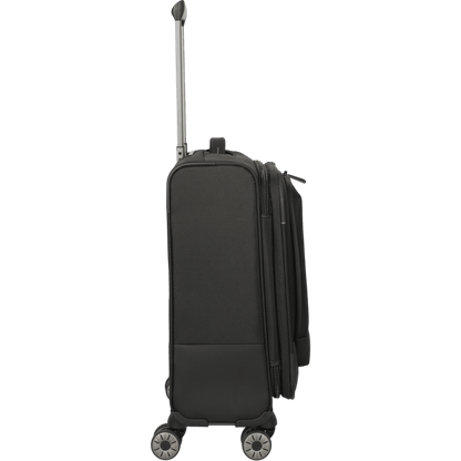 Travelite Crosslite 4-Rollen-Kabinentrolley S erw. 55 cm -Schwarz KOFFER-PLUS.COM