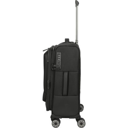 Travelite Crosslite 4-Rollen-Kabinentrolley S erw. 55 cm -Schwarz KOFFER-PLUS.COM