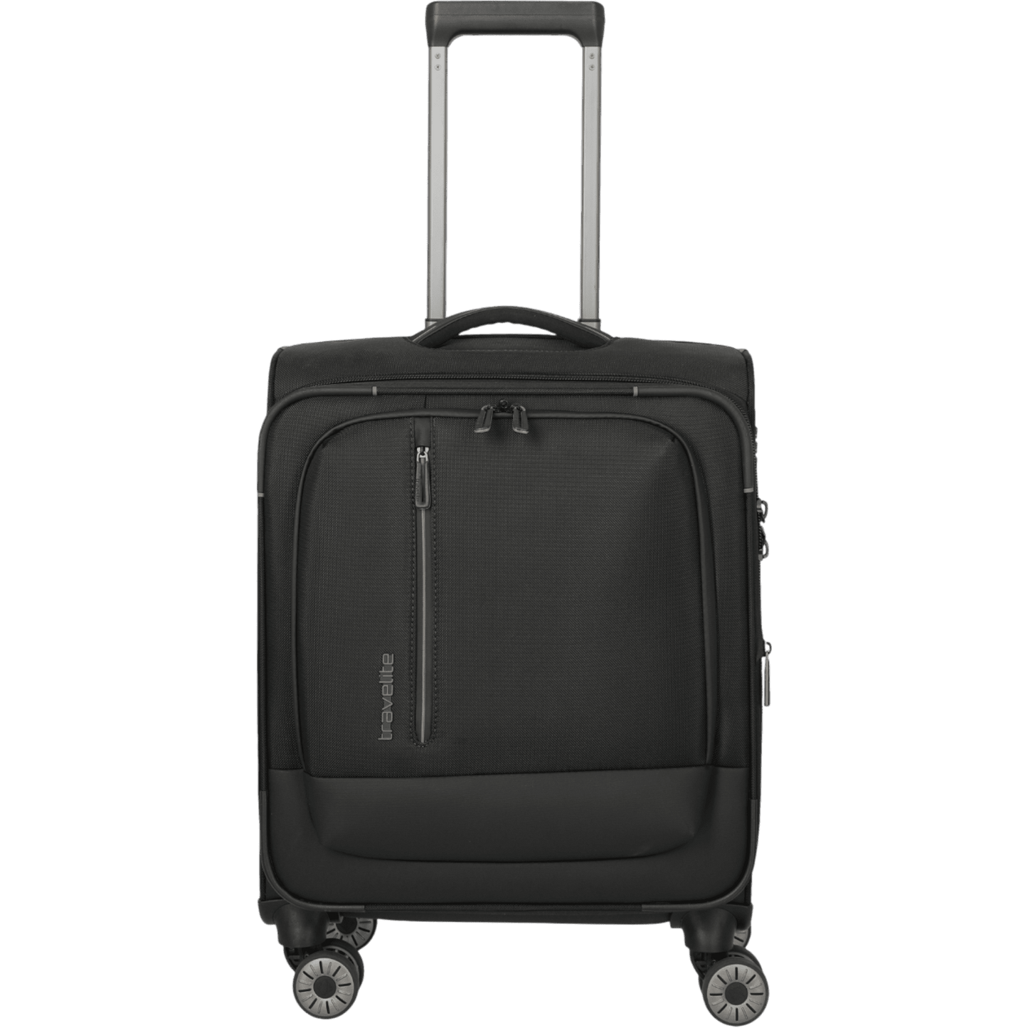 Travelite Crosslite 4-Rollen-Kabinentrolley S erw. 55 cm -Schwarz KOFFER-PLUS.COM
