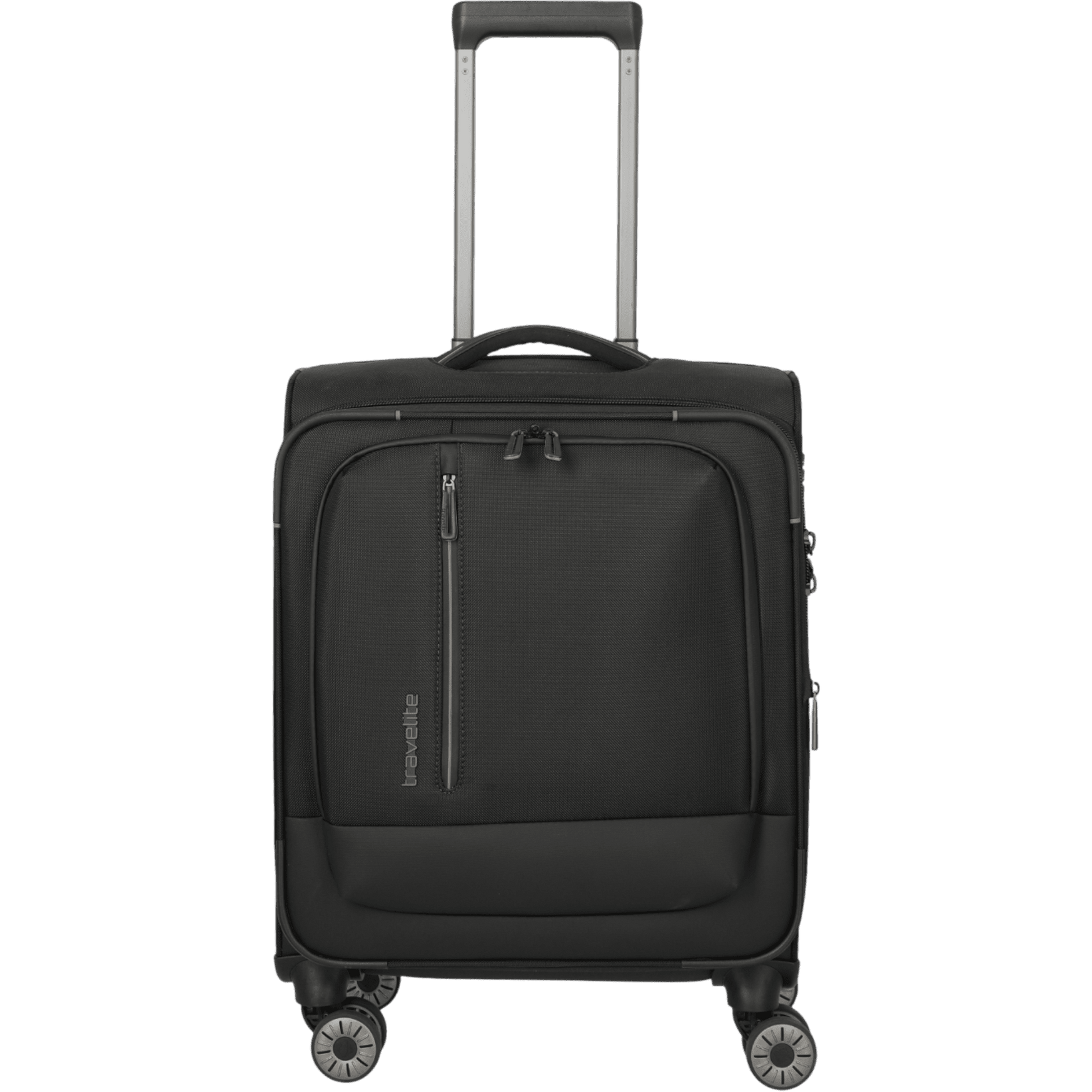 Travelite Crosslite 4-Rollen-Kabinentrolley S erw. 55 cm -Schwarz KOFFER-PLUS.COM