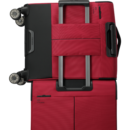 Travelite Crosslite 4-Rollen-Kabinentrolley S erw. 55 cm -Rot KOFFER-PLUS.COM