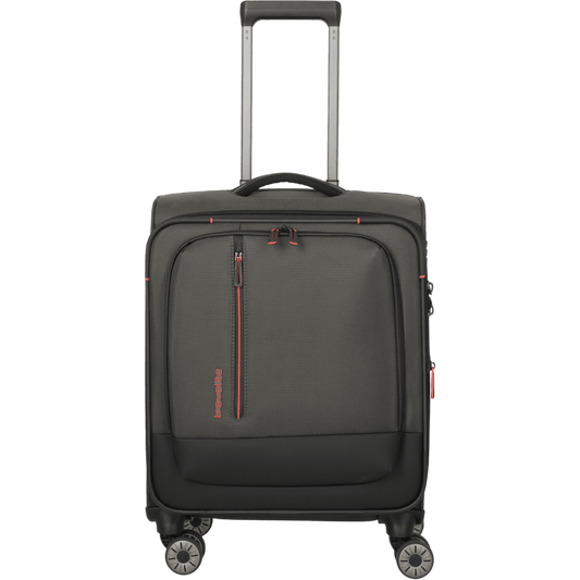 Travelite Crosslite 4-Rollen-Kabinentrolley S erw. 55 cm -Oliv KOFFER-PLUS.COM