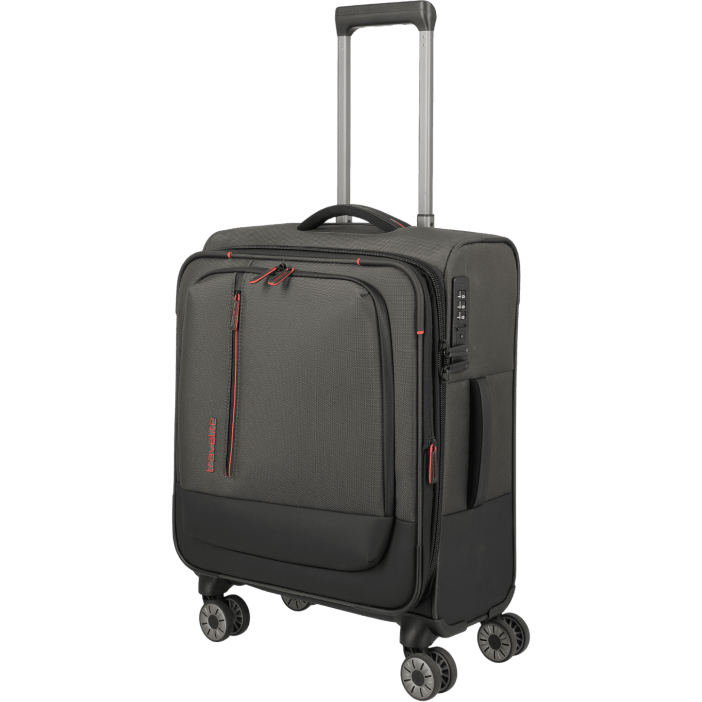 Travelite Crosslite 4-Rollen-Kabinentrolley S erw. 55 cm -Oliv KOFFER-PLUS.COM