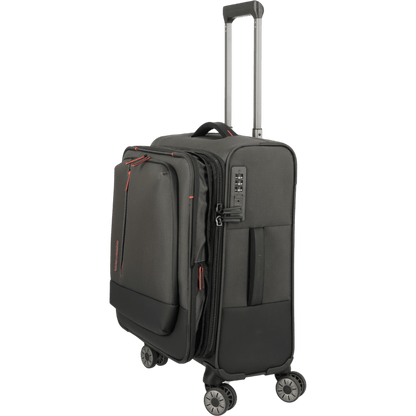 Travelite Crosslite 4-Rollen-Kabinentrolley S erw. 55 cm -Oliv KOFFER-PLUS.COM