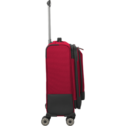 Travelite Crosslite 4-Rollen-Kabinentrolley S erw. 55 cm -Rot KOFFER-PLUS.COM