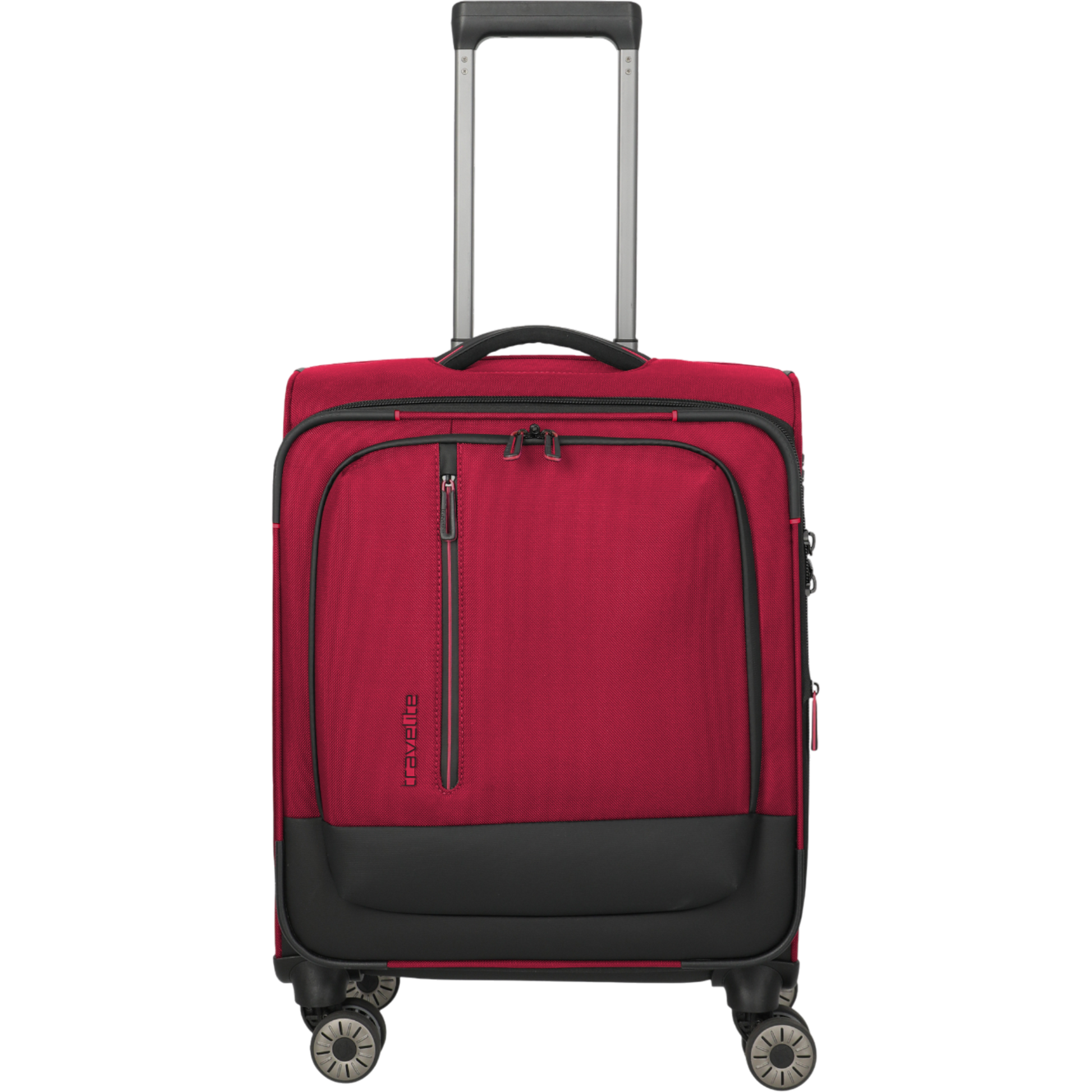 Travelite Crosslite 4-Rollen-Kabinentrolley S erw. 55 cm -Rot KOFFER-PLUS.COM
