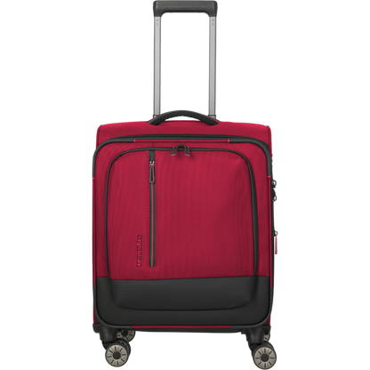 Travelite Crosslite 4-Rollen-Kabinentrolley S erw. 55 cm -Rot KOFFER-PLUS.COM
