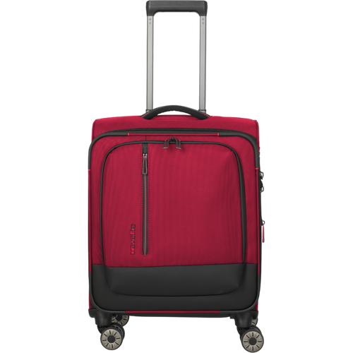Travelite Crosslite 4-Rollen-Kabinentrolley S erw. 55 cm -Rot