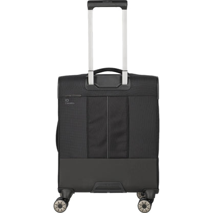 Travelite Crosslite  4-Rollen-Kabinentrolley S 55 cm -Schwarz KOFFER-PLUS.COM