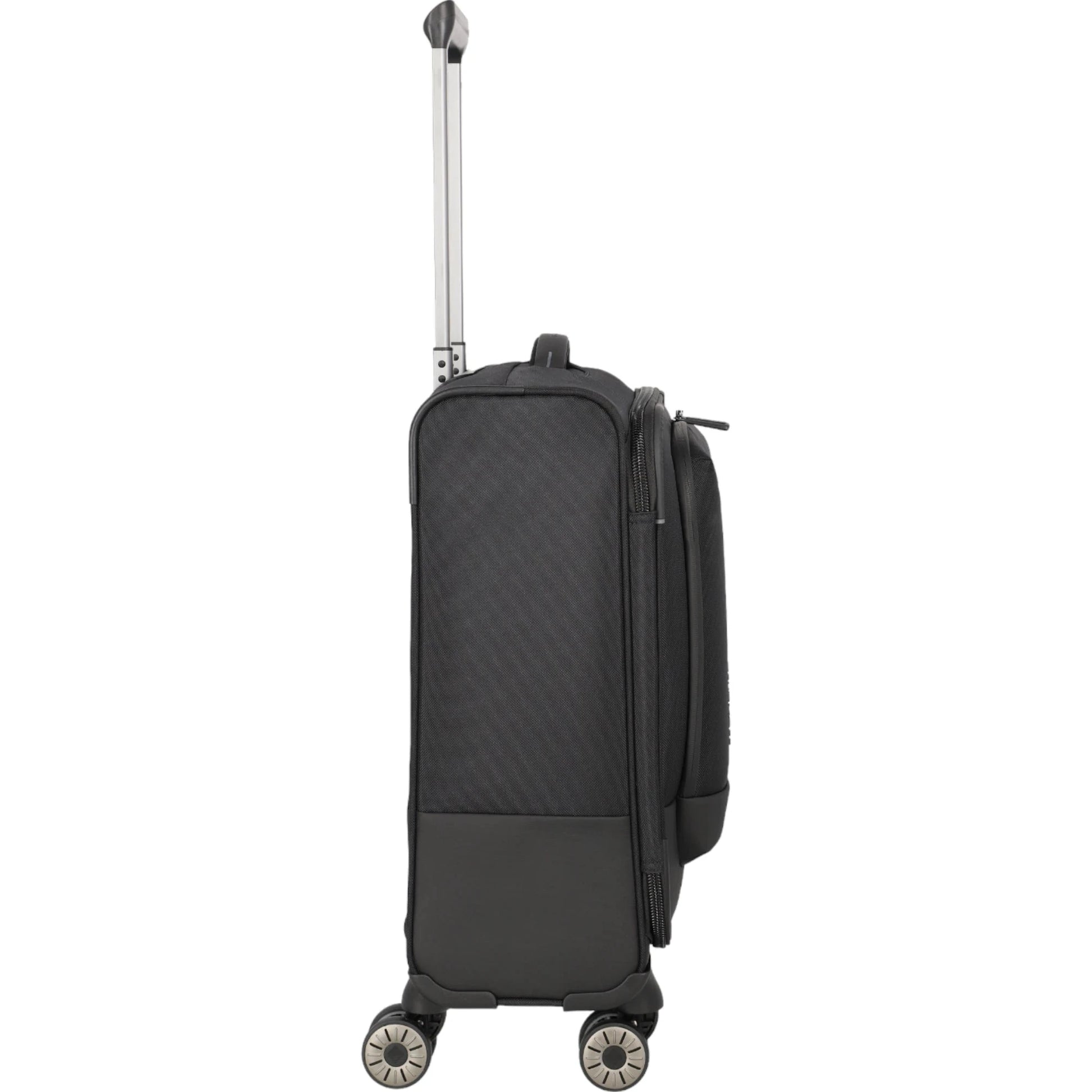 Travelite Crosslite  4-Rollen-Kabinentrolley S 55 cm -Schwarz KOFFER-PLUS.COM