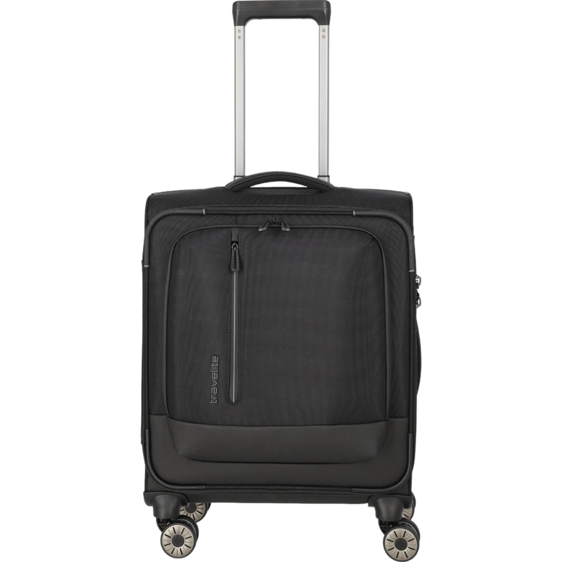 Travelite Crosslite  4-Rollen-Kabinentrolley S 55 cm -Schwarz KOFFER-PLUS.COM