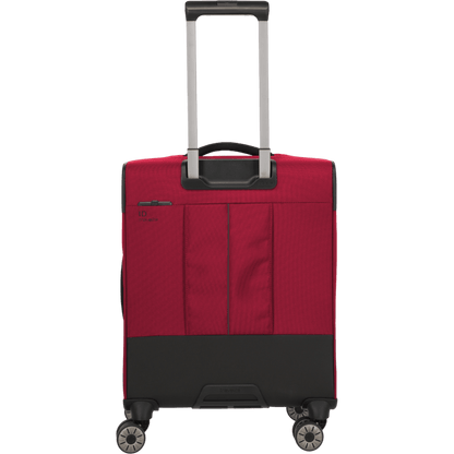 Travelite Crosslite 4-Rollen-Kabinentrolley S 55 cm -Rot KOFFER-PLUS.COM
