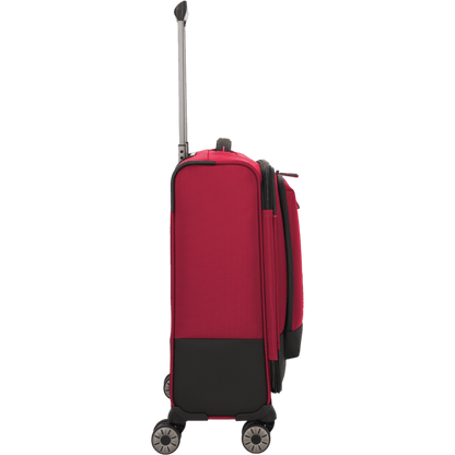 Travelite Crosslite 4-Rollen-Kabinentrolley S 55 cm -Rot KOFFER-PLUS.COM