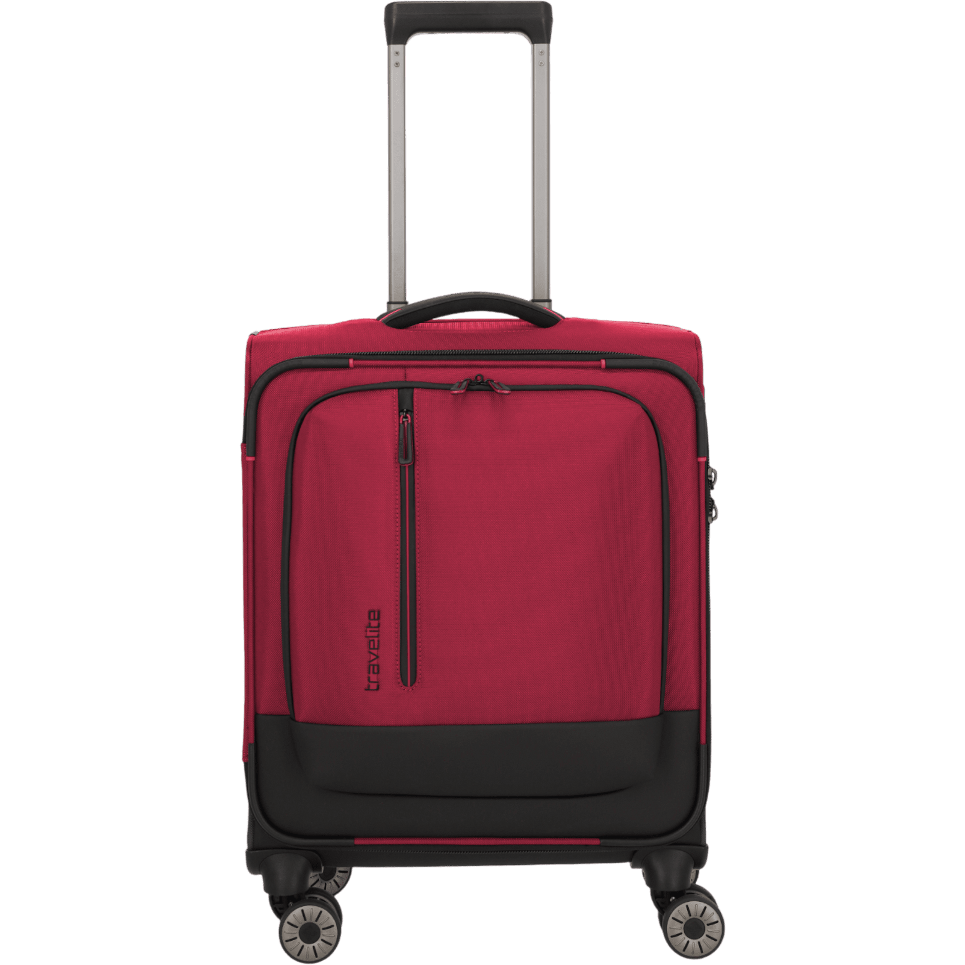 Travelite Crosslite 4-Rollen-Kabinentrolley S 55 cm -Rot KOFFER-PLUS.COM