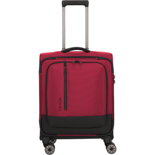 Travelite Crosslite 4-Rollen-Kabinentrolley S 55 cm -Rot