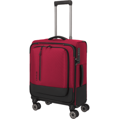 Travelite Crosslite 4-Rollen-Kabinentrolley S 55 cm -Rot KOFFER-PLUS.COM