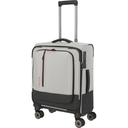 Travelite Crosslite  4-Rollen-Kabinentrolley S 55 cm -Natur KOFFER-PLUS.COM