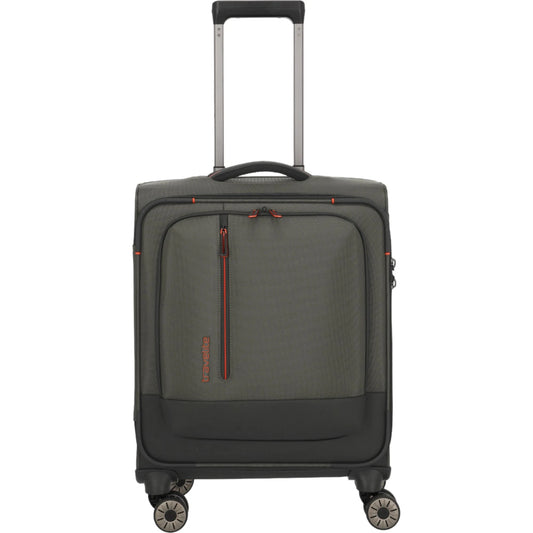 Travelite Crosslite  4-Rollen-Kabinentrolley S 55 cm -Oliv KOFFER-PLUS.COM