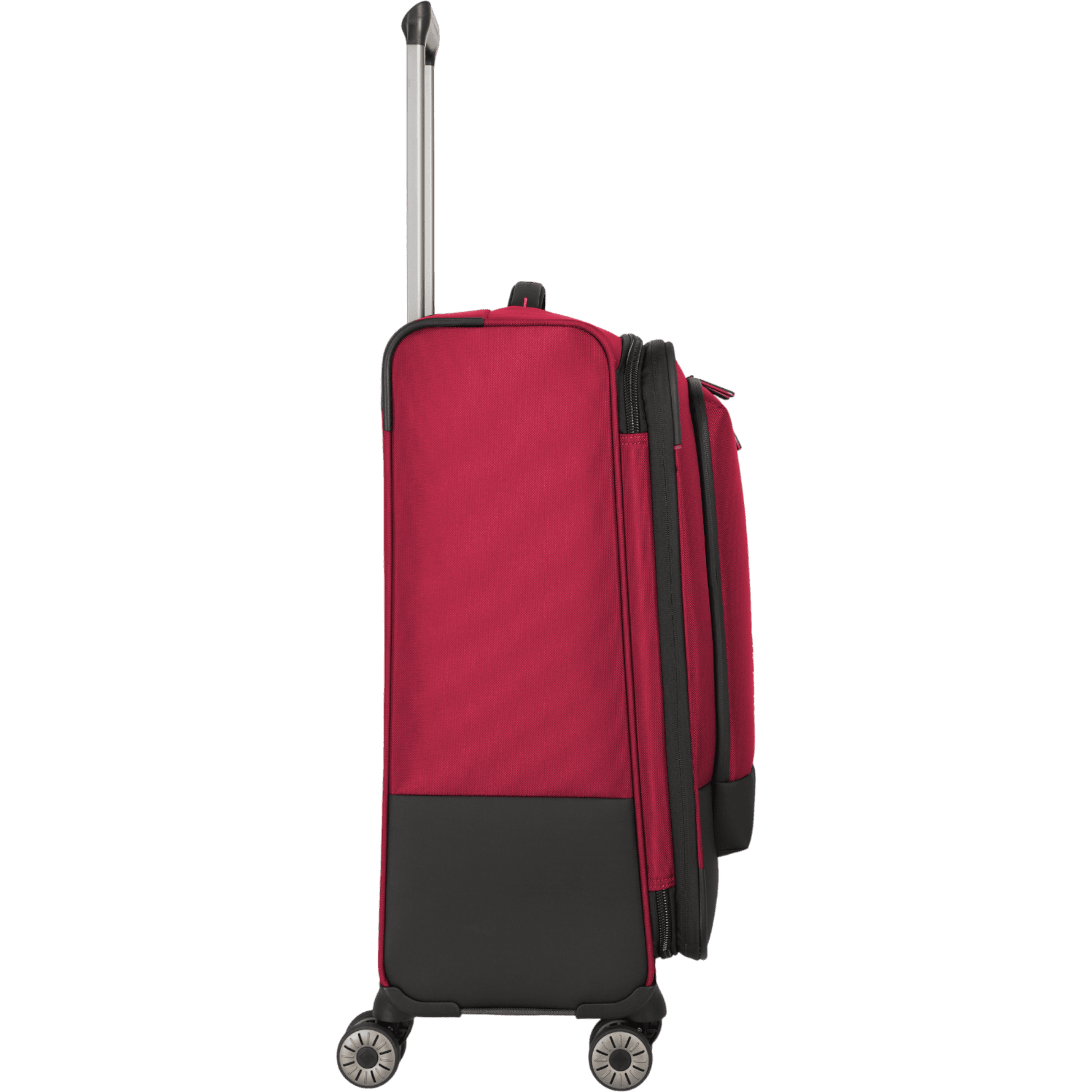 Travelite Crosslite 4-Rollen-Trolley M 66 cm -Rot KOFFER-PLUS.COM