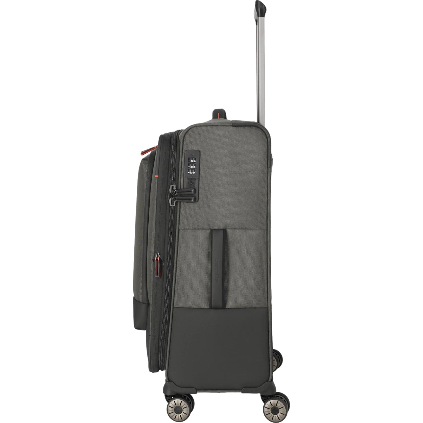 Travelite Crosslite  4-Rollen-Trolley M 66 cm -Oliv KOFFER-PLUS.COM