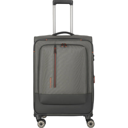 Travelite Crosslite  4-Rollen-Trolley M 66 cm -Oliv KOFFER-PLUS.COM