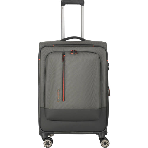 Travelite Crosslite  4-Rollen-Trolley M 66 cm -Oliv