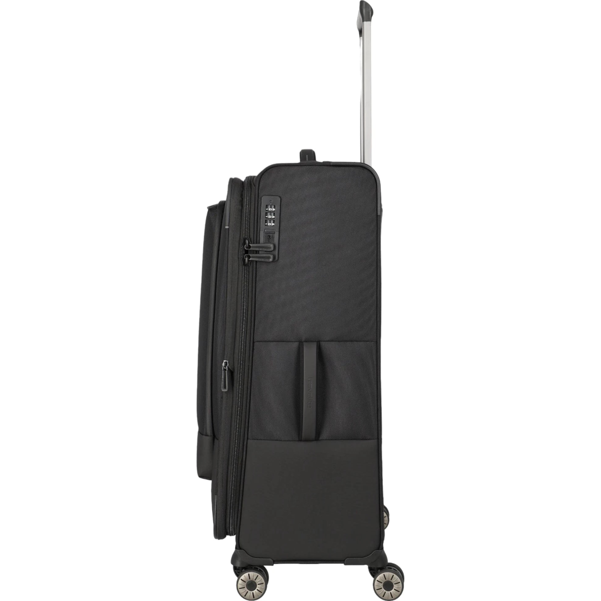 Travelite Crosslite  4-Rollen-Trolley L 77 cm -Schwarz KOFFER-PLUS.COM