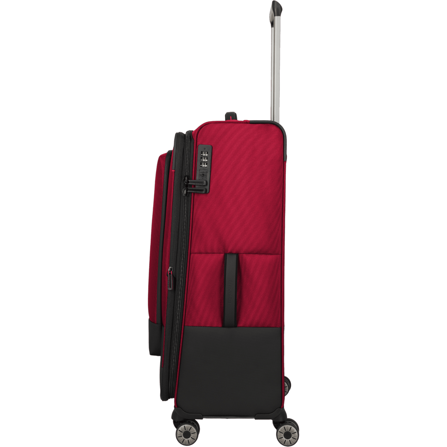 Travelite Crosslite 4-Rollen-Trolley L 77 cm -Rot KOFFER-PLUS.COM
