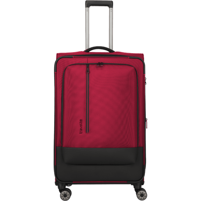 Travelite Crosslite 4-Rollen-Trolley L 77 cm -Rot KOFFER-PLUS.COM