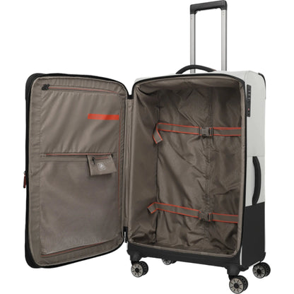 Travelite Crosslite  4-Rollen-Trolley L 77 cm -Natur KOFFER-PLUS.COM