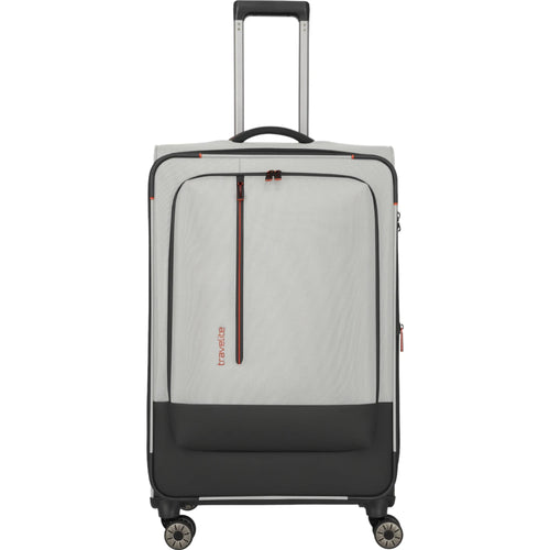 Travelite Crosslite  4-Rollen-Trolley L 77 cm -Natur