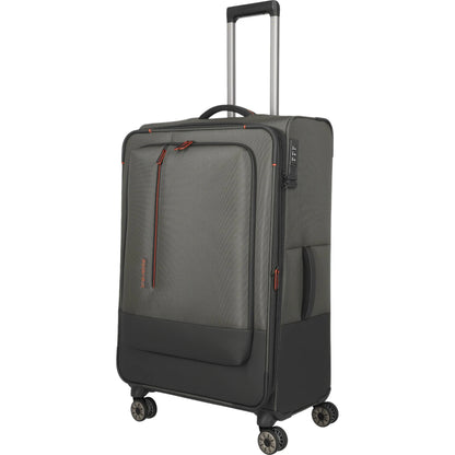 Travelite Crosslite  4-Rollen-Trolley L 77 cm -Oliv KOFFER-PLUS.COM