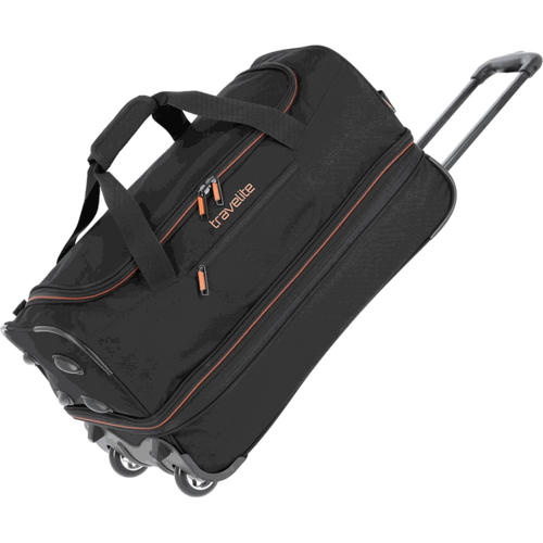 Travelite Basics Rollenreisetasche 55 cm -Schwarz