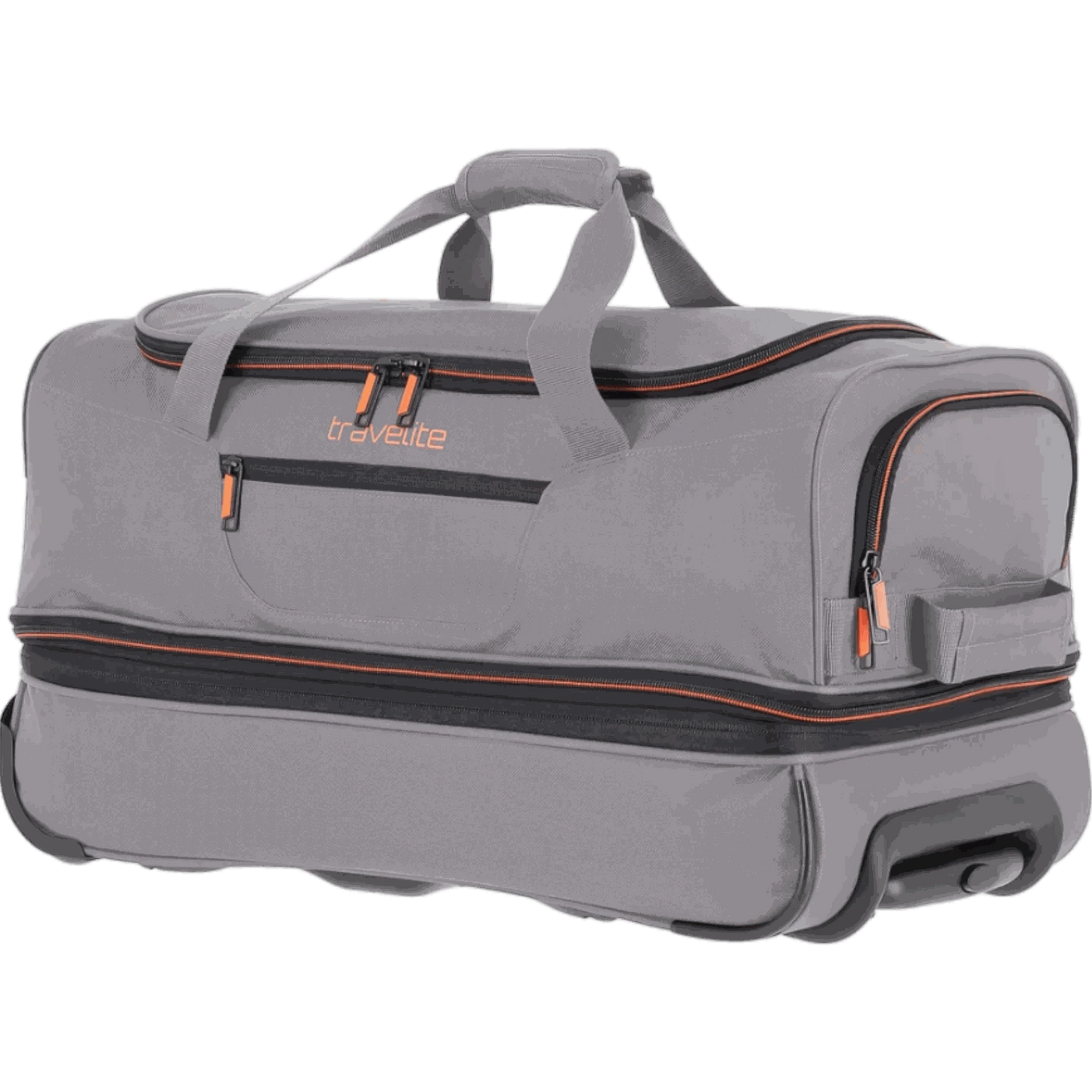 Travelite Basics Rollenreisetasche 55 cm -Grau KOFFER-PLUS.COM