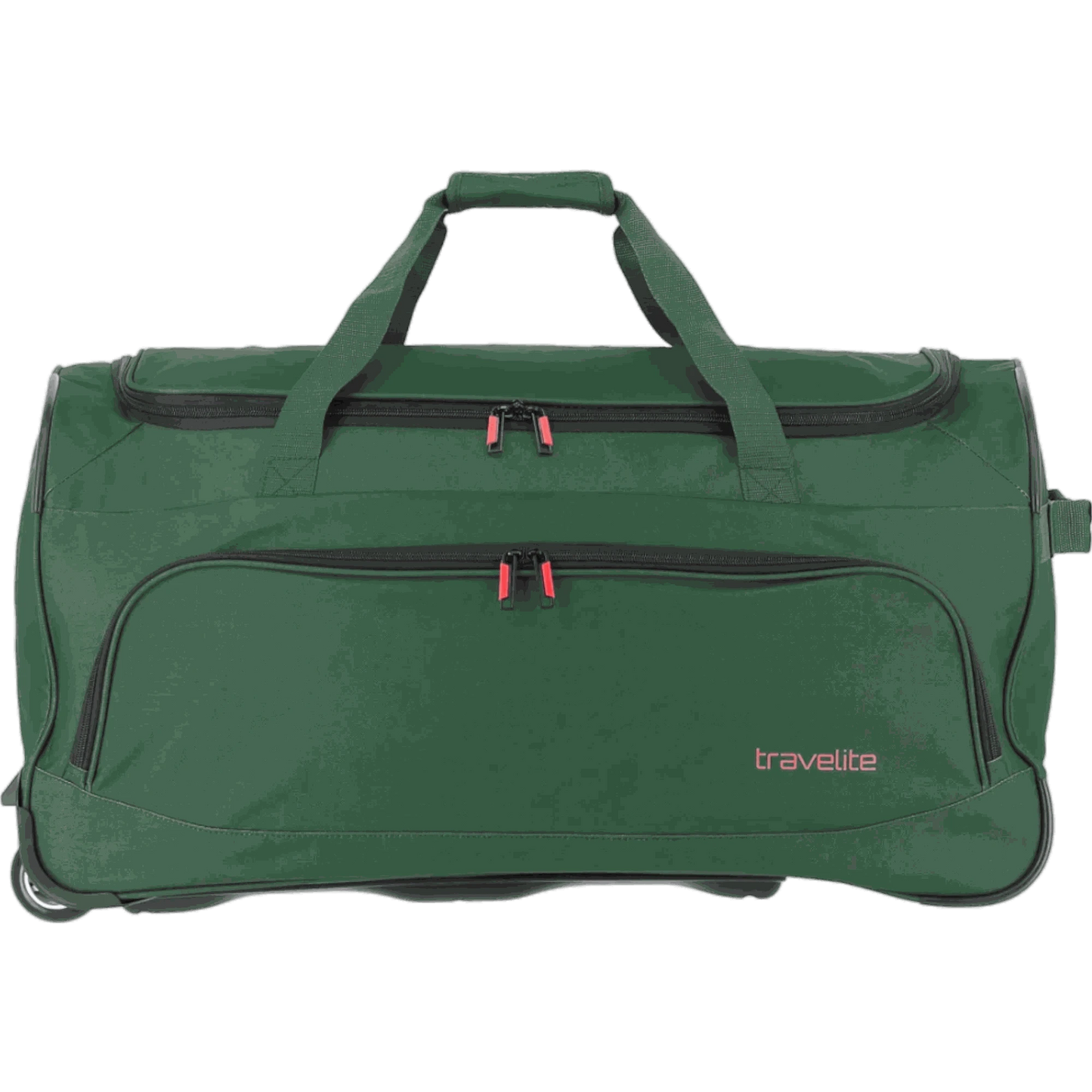 Travelite Basics  Fresh Rollenreisetasche 71 cm -Dunkelgrün KOFFER-PLUS.COM