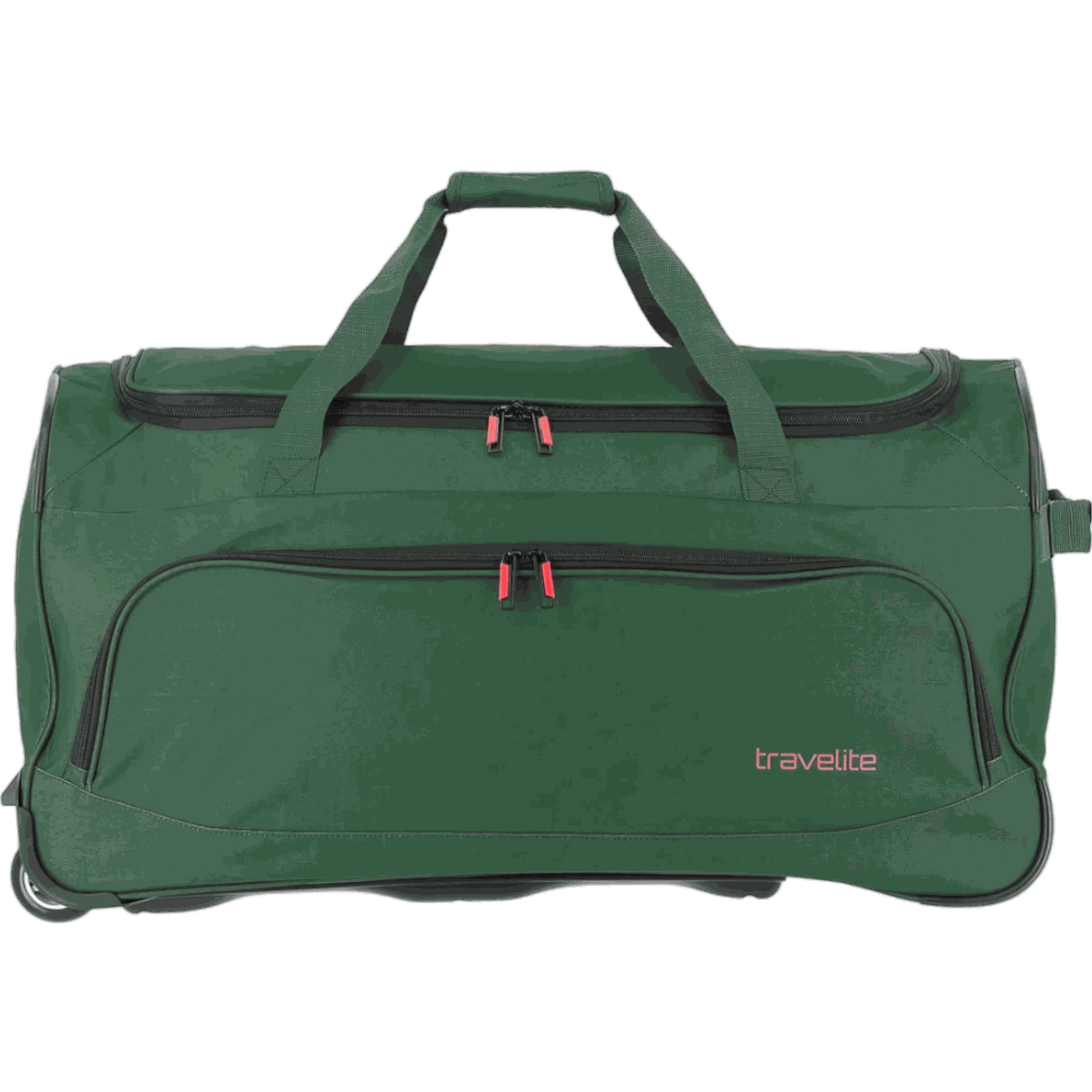 Travelite Basics  Fresh Rollenreisetasche 71 cm -Dunkelgrün KOFFER-PLUS.COM