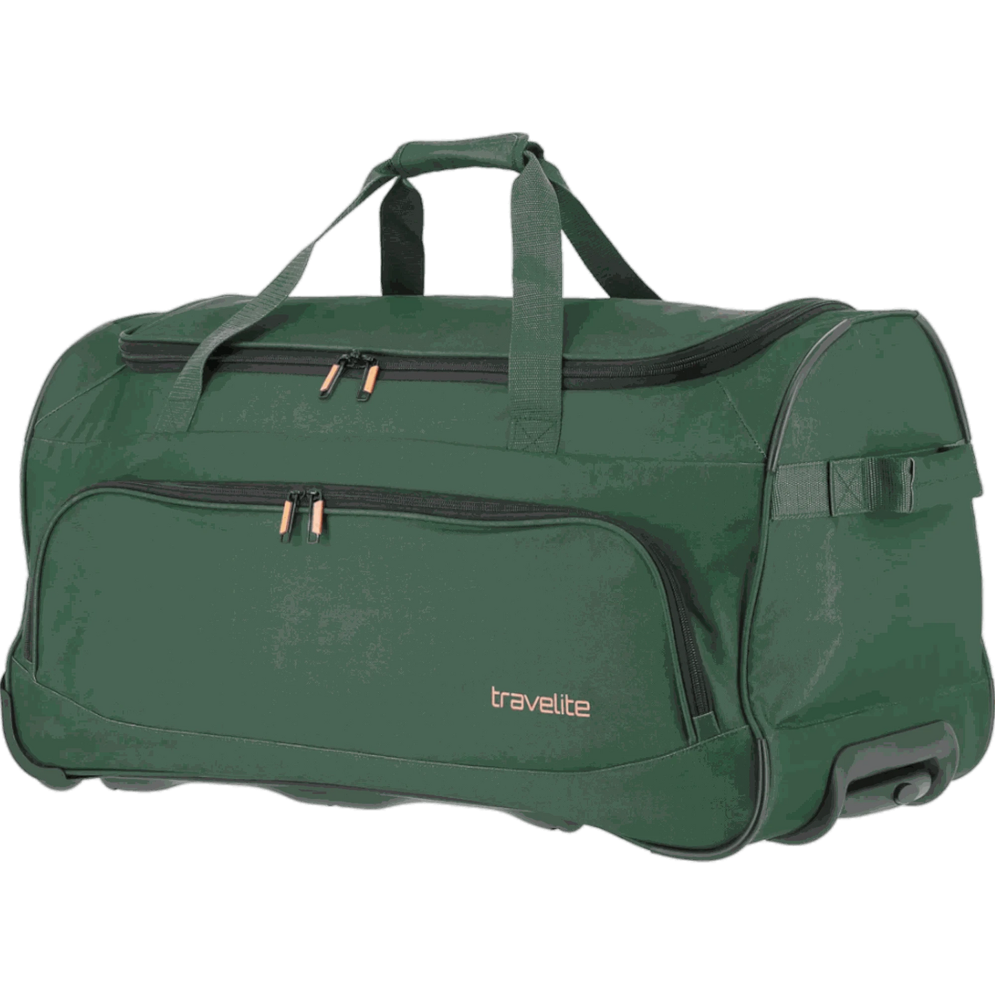 Travelite Basics  Fresh Rollenreisetasche 71 cm -Dunkelgrün KOFFER-PLUS.COM