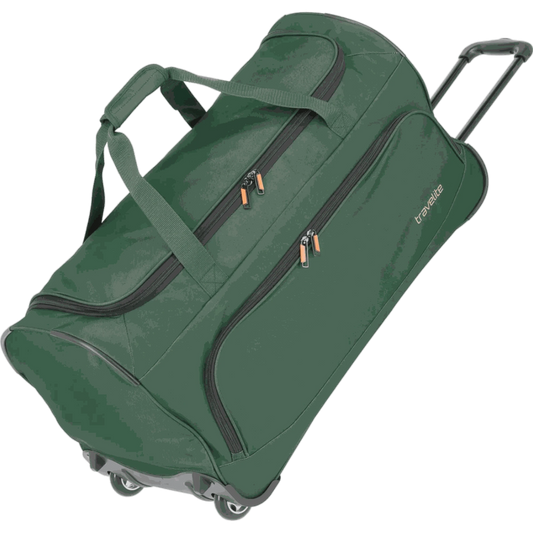 Travelite Basics  Fresh Rollenreisetasche 71 cm -Dunkelgrün KOFFER-PLUS.COM