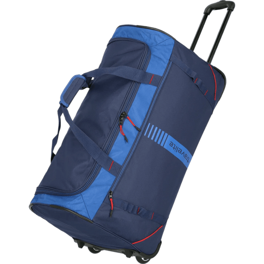 Travelite Basics  Active Reisetasche mit Rollen 71 cm -Marine/Rot KOFFER-PLUS.COM