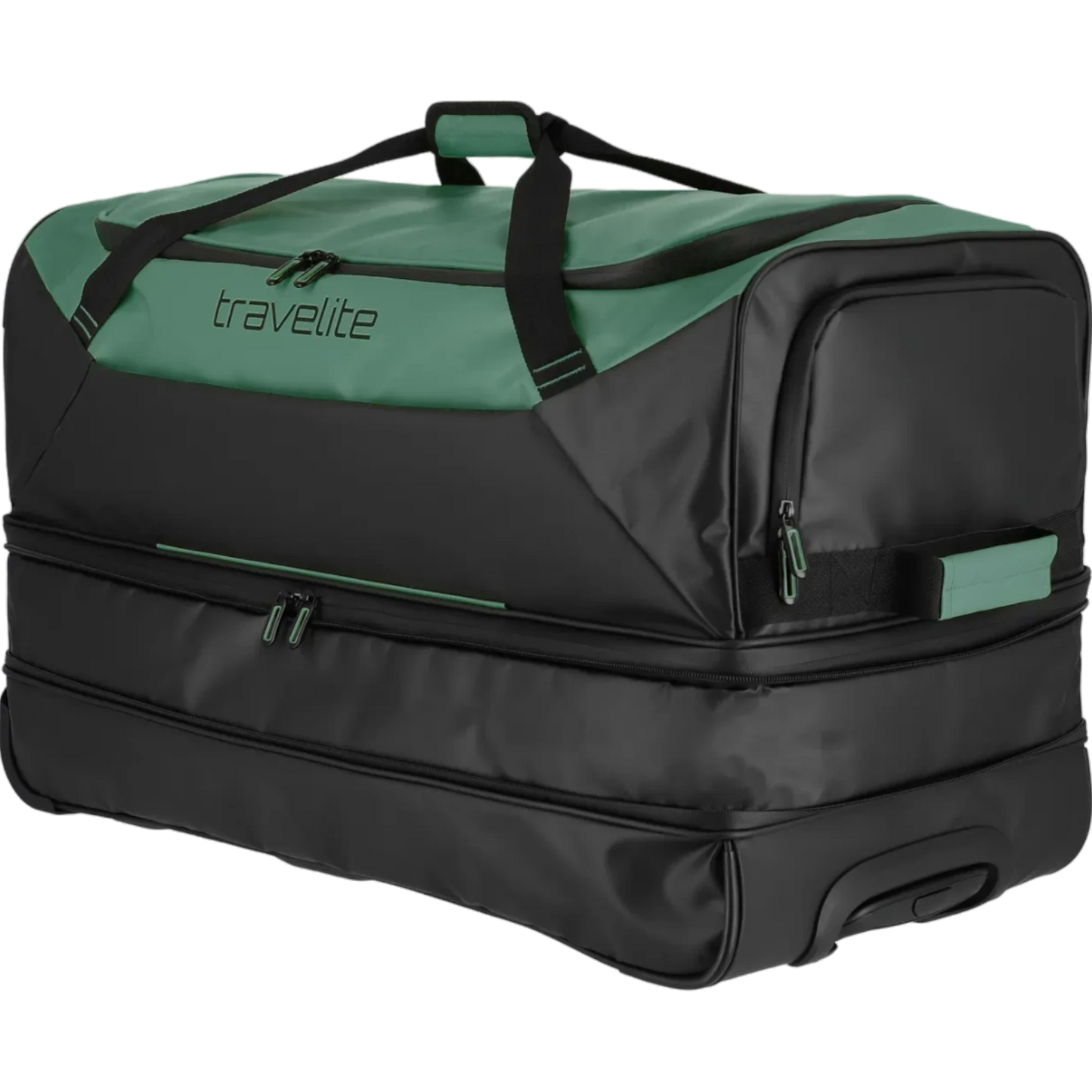 Travelite Basics Reisetasche mit Rollen 70 cm -Grün KOFFER-PLUS.COM