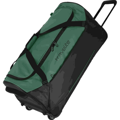 Travelite Basics Rollenreisetasche 71 cm -Grün