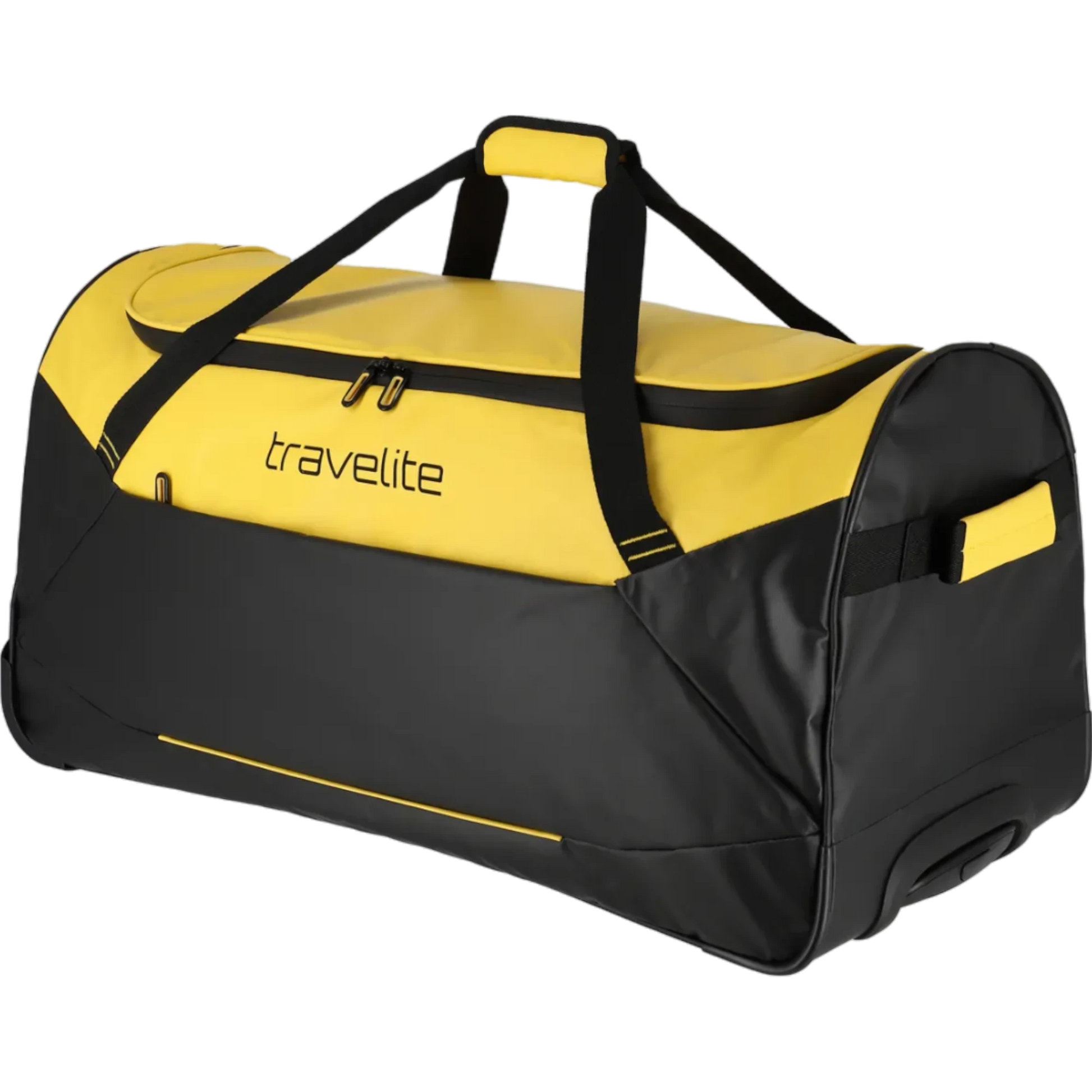 Travelite Basics Rollenreisetasche 71 cm -Gelb KOFFER-PLUS.COM