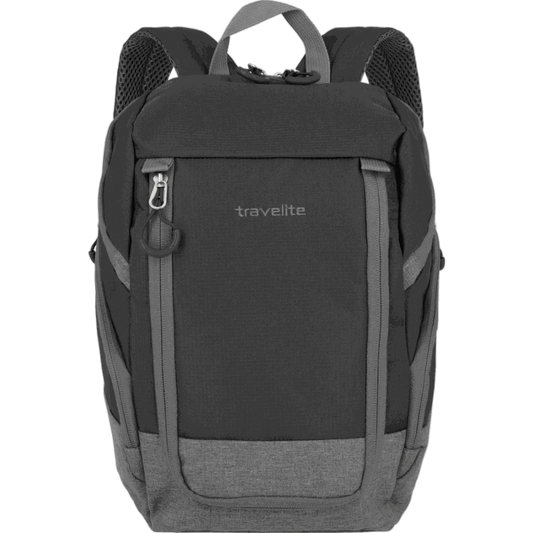 Travelite Basics Rucksack 35 cm -Schwarz/grau KOFFER-PLUS.COM