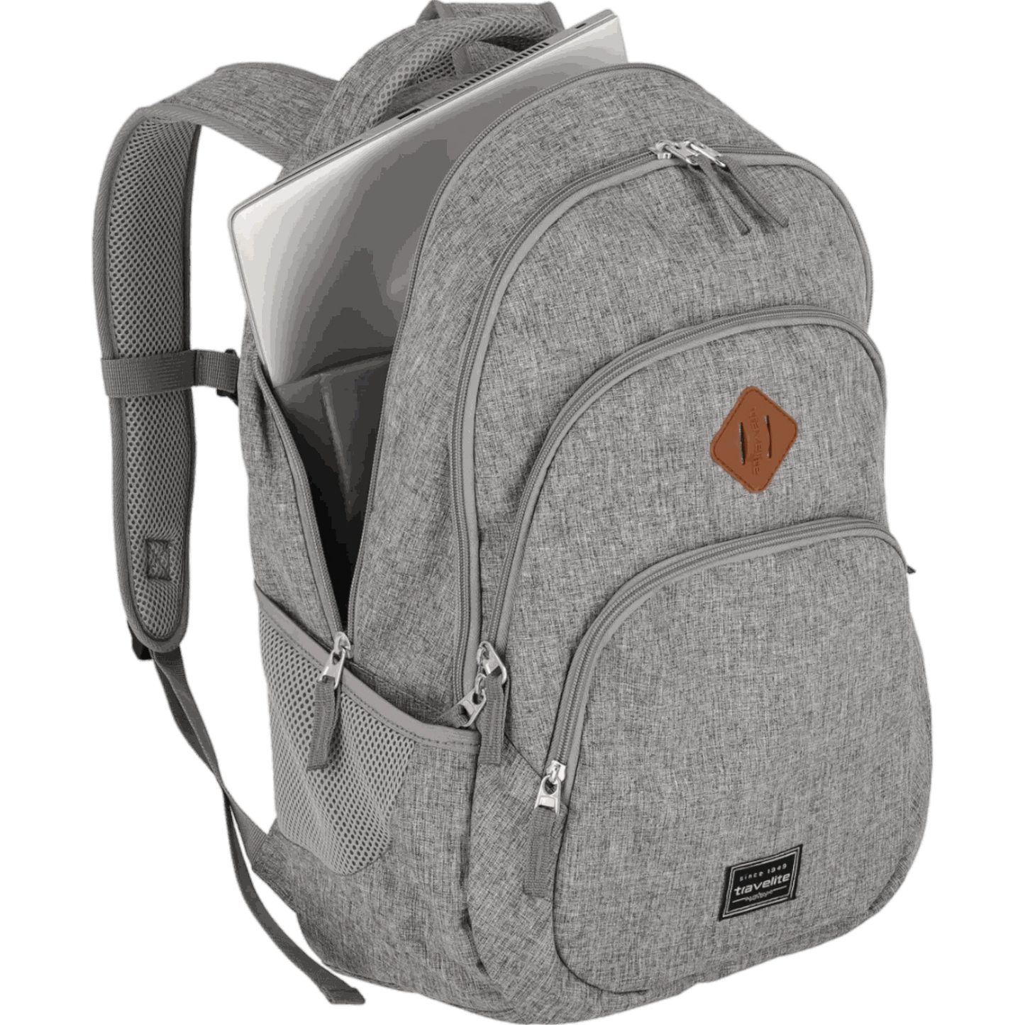 Travelite Basics Rucksack mit Laptopfach 45 cm -Hellgrau KOFFER-PLUS.COM