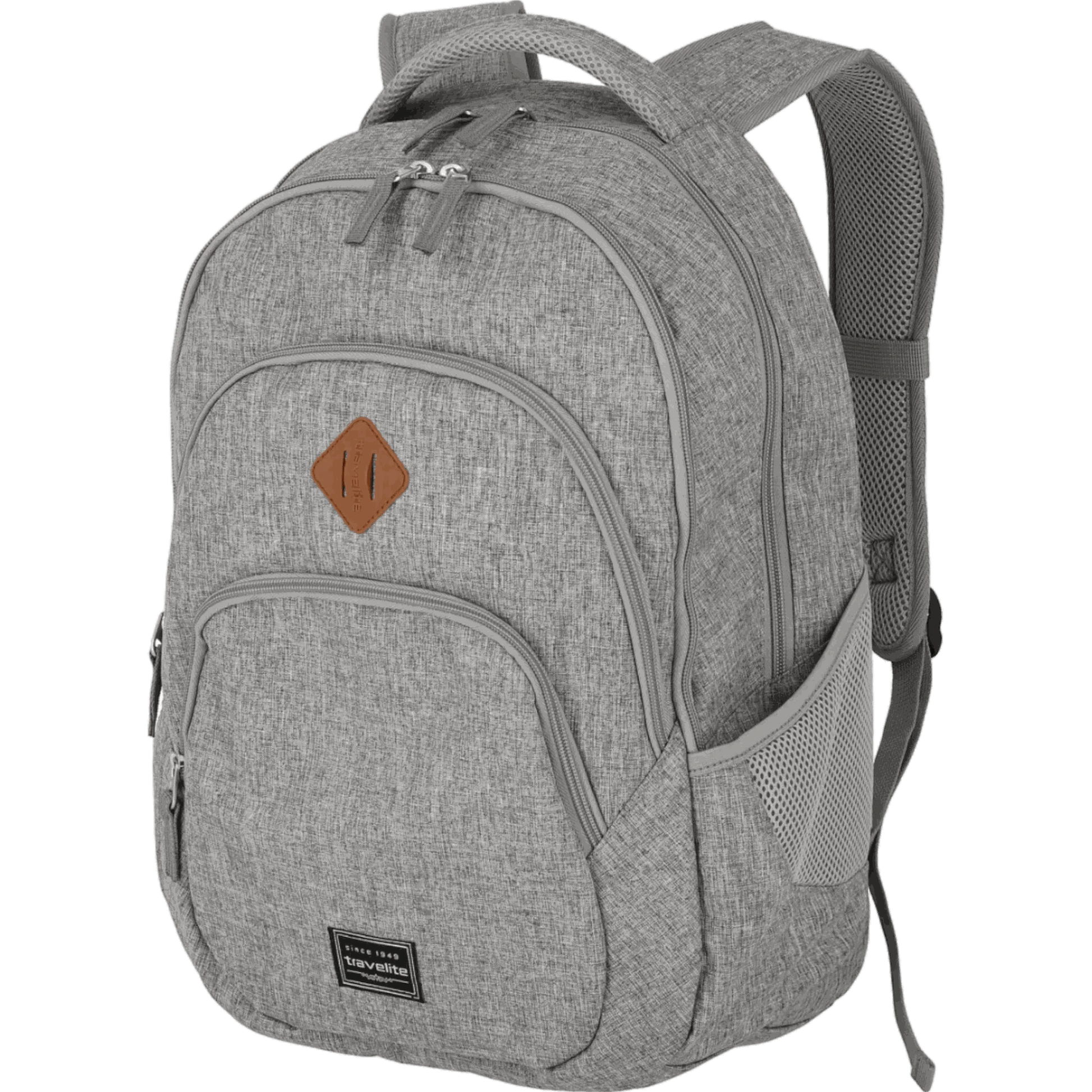 Travelite Basics Rucksack mit Laptopfach 45 cm -Hellgrau KOFFER-PLUS.COM