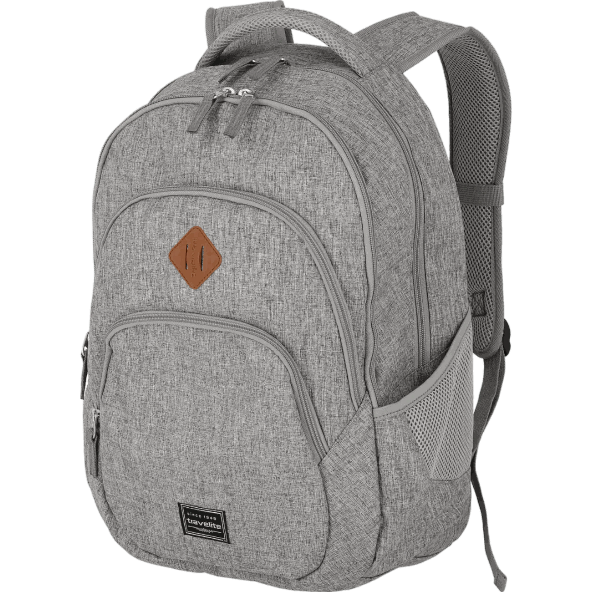 Travelite Basics Rucksack mit Laptopfach 45 cm -Hellgrau KOFFER-PLUS.COM