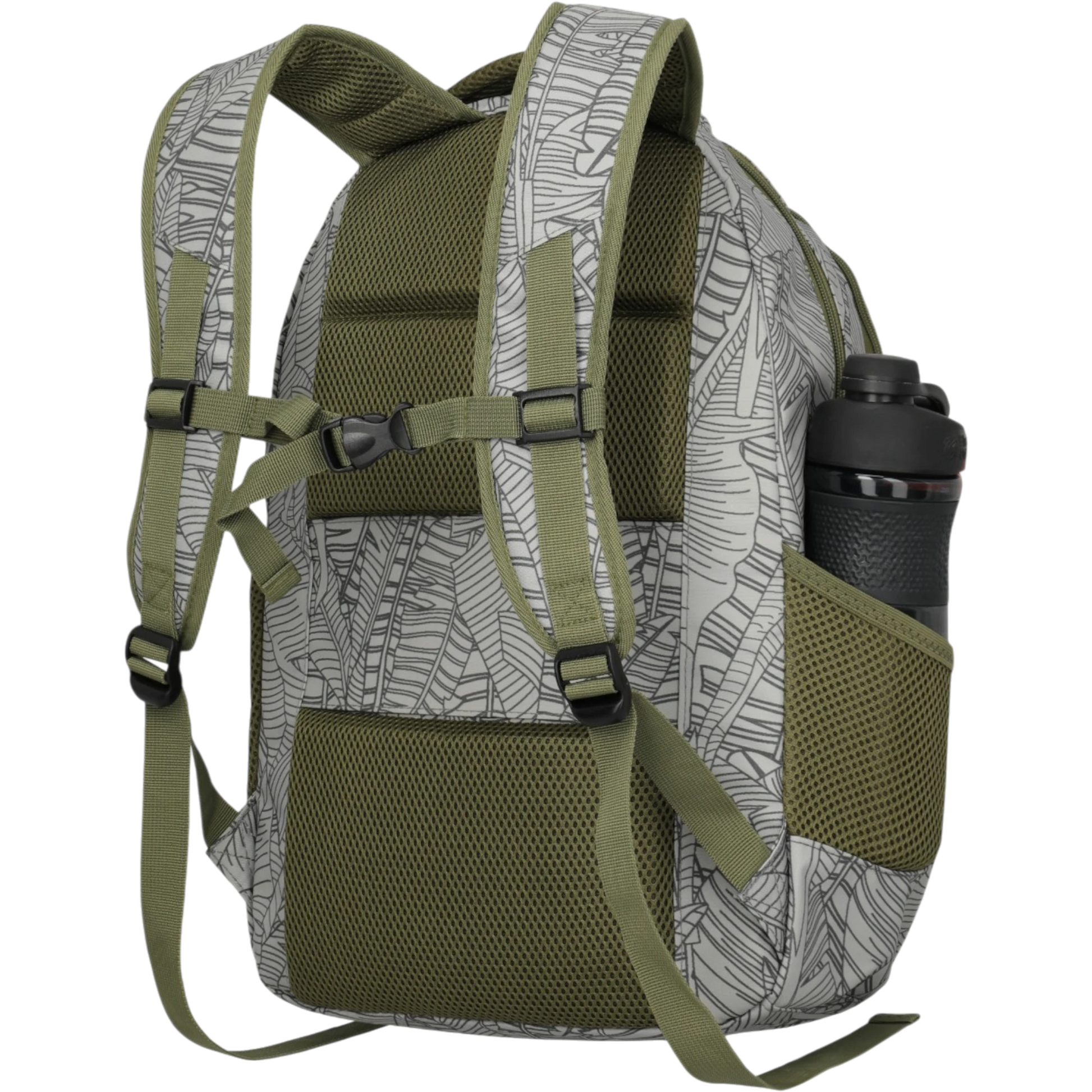 Travelite Basics Rucksack mit Laptopfach 45 cm -Print Grey KOFFER-PLUS.COM