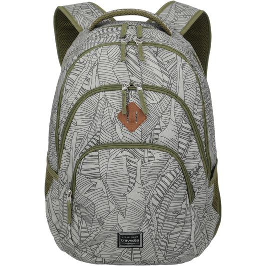Travelite Basics Rucksack mit Laptopfach 45 cm -Print Grey KOFFER-PLUS.COM