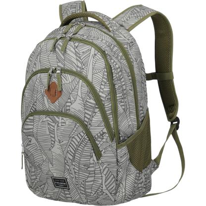 Travelite Basics Rucksack mit Laptopfach 45 cm -Print Grey KOFFER-PLUS.COM