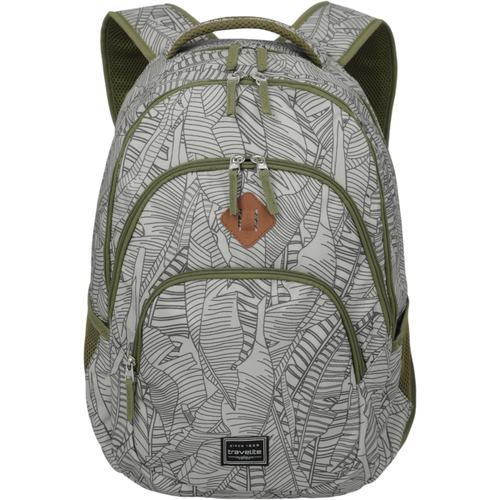 Travelite Basics Rucksack mit Laptopfach 45 cm -Print Grey